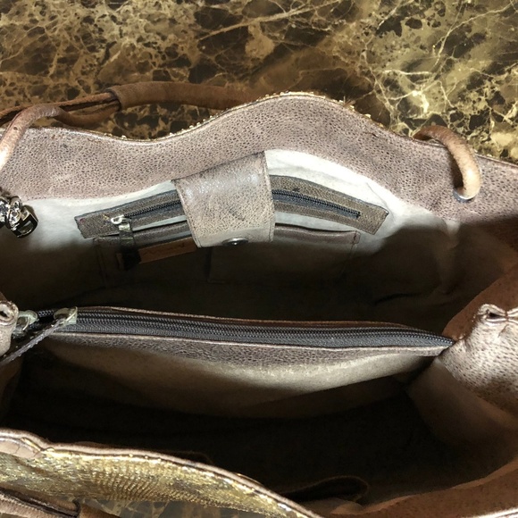 Handmade in Mexico - Python and Pig Leather bag - Picture 7 of 7